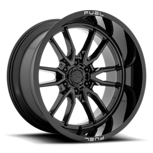 Fuel Offroad D760 CLASH Gloss Black 22x12 -44 6x139.7mm 106.1mm