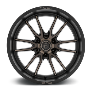 Fuel Offroad D762 CLASH Matte Black Double Dark Tint 22x10 -18 6x139.7mm 106.1mm