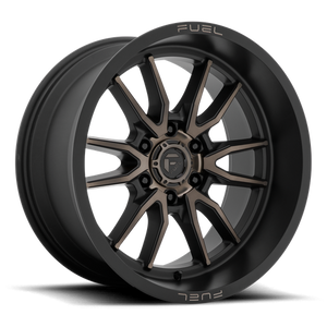 Fuel Offroad D762 CLASH Matte Black Double Dark Tint 20x10 -18 6x135mm 87.1mm