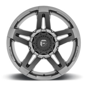 Fuel Offroad D764 SFJ Matte Gunmetal 20x9 +1 5x139.7|5x150mm 110.2mm - Wheelwiz