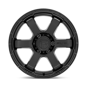 Fuel Offroad D766 RUSH Satin Black 18x9 +20 6x114.3mm 66.1mm - Wheelwiz