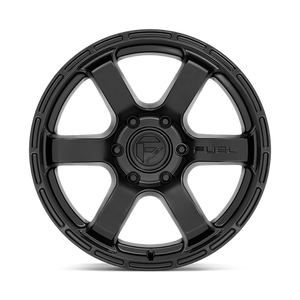 Fuel Offroad D766 RUSH Satin Black 18x9 +1 5x127mm 71.5mm - Wheelwiz