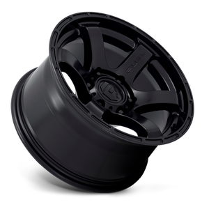 Fuel Offroad D766 RUSH Satin Black 18x9 -12 5x127mm 71.5mm - Wheelwiz