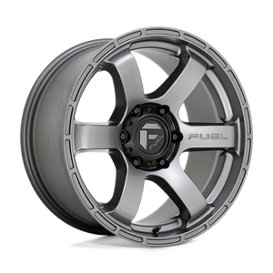 Fuel Offroad D767 RUSH Matte Gun Metal 18x9 +20 6x135mm 87.1mm - Wheelwiz