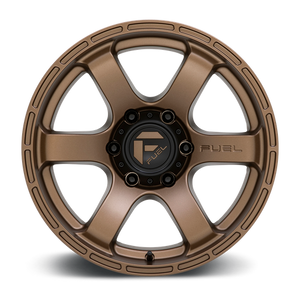 Fuel Offroad D768 RUSH Matte Bronze 17x9 -12 6x139.7mm 106.1mm