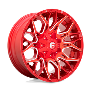 Fuel Offroad D771 TWITCH Candy Red Milled 20x9 +1 8x170mm 125.1mm