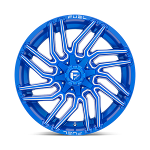 Fuel Offroad D774 TYPHOON Anodized Blue Milled 22x10 -18 8x170mm 125.1mm