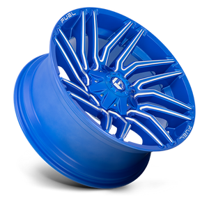 Fuel Offroad D774 TYPHOON Anodized Blue Milled 22x10 -18 8x170mm 125.1mm