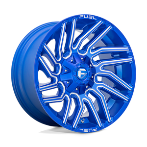 Fuel Offroad D774 TYPHOON Anodized Blue Milled 20x10 -18 8x180mm 124.2mm