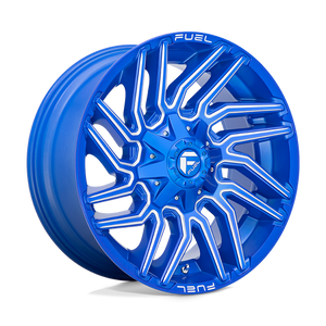 Fuel Off-road D774 ANODIZED BLUE MILLED 20x9 +1 8x180mm 124.2mm