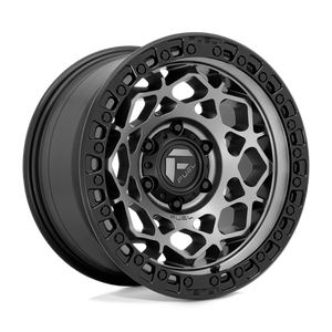 Fuel Offroad D784 UNIT Gunmetal W/ Matte Black Ring 17x9 +1 6x139.7mm 106.1mm