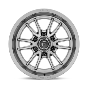 Fuel Offroad D789 CLASH Gunmetal 18x9 -12 6x139.7mm 106.1mm