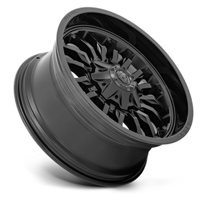 Fuel Offroad D796 ARC Matte Black W/ Gloss Black Lip 20x9 +1 8x165.1mm 125.1mm - Wheelwiz