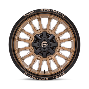 Fuel Offroad D797 ARC Platinum Bronze W/ Black Lip 22x10 -18 8x165.1mm 125.1mm