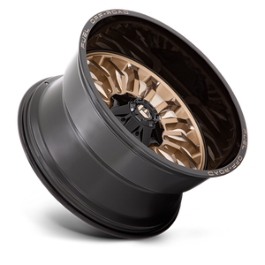 Fuel Offroad D797 ARC Platinum Bronze W/ Black Lip 22x12 -44 8x170mm 125.1mm
