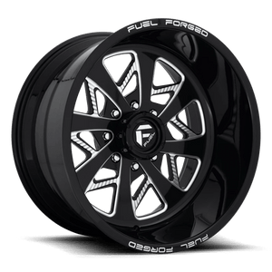 Fuel Forged FF078 Black 26x14 -72 Custom 999mm - Wheelwiz