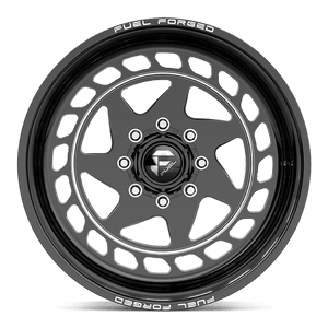 Fuel Forged FF117 Black 22x14 -72 Custom 999mm - Wheelwiz