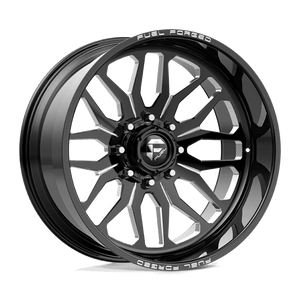 Fuel Forged FF122 Black 26x16 -101 Custom 999mm - Wheelwiz