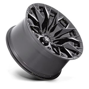 Fuel Offroad D803 FLAME Gloss Black Milled 20x10 -18 8x180mm 124.2mm