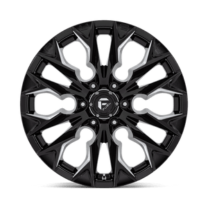 Fuel Offroad D803 FLAME Gloss Black Milled 20x9 +20 6x135mm 87.1mm - Wheelwiz
