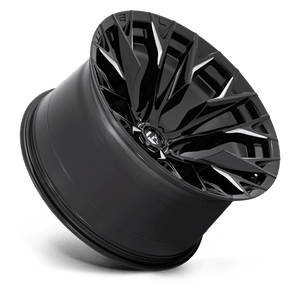 Fuel Offroad D803 FLAME Gloss Black Milled 22x12 -44 6x135mm 87.1mm - Wheelwiz