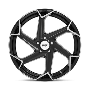 Niche M255 FLASH Gloss Black Brushed 20x9 +18 5x115mm 71.5mm