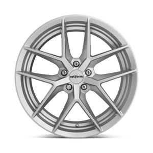Rotiform R133 FLG Gloss Silver 19x8.5 +45 5x112mm 66.6mm - Wheelwiz
