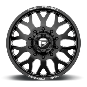 Fuel Offroad DE19 FF19D Gloss Black Milled 22x8.25 +105 10x225mm 170.1mm