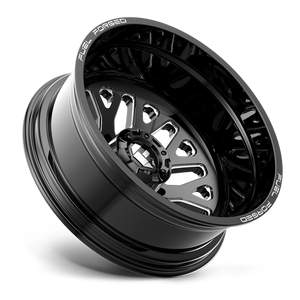 Fuel Offroad FF19 Gloss Black Milled 22x8.25 -202 10x225mm 170.1mm - Wheelwiz