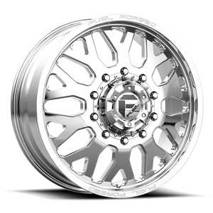 Fuel Offroad DE19 FF19D Polished 20x8.25 +105 10x225mm 170.1mm - Wheelwiz