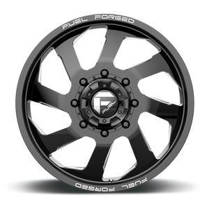 Fuel Offroad DD39 FF39D Gloss Black Milled 22x8.25 +105 8x200mm 142mm - Wheelwiz