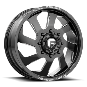 Fuel Offroad DD39 FF39D Gloss Black Milled 22x8.25 +105 8x200mm 142mm - Wheelwiz