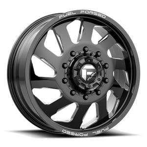 Fuel Offroad DD39 FF39D Gloss Black Milled 20x8.25 +105 10x225mm 170.1mm