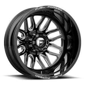 Fuel Offroad FF66 Matte Black Milled 20x8.25 -202 8x200mm 142mm - Wheelwiz