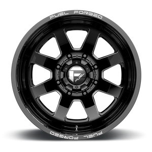 Fuel Offroad FF09 Matte Black Milled 22x8.25 -202 8x200mm 142mm - Wheelwiz