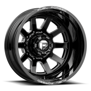 Fuel Offroad FF09 Matte Black Milled 20x8.25 -202 10x225mm 170.1mm - Wheelwiz