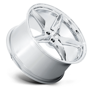 Foose F173 CF8 Chrome 20x11 +43 5x120mm 67.1mm - WheelWiz