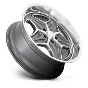 Foose F172 MERLOT Anthracite Machined 22x10.5 +6 5x127mm 78.1mm - Wheelwiz