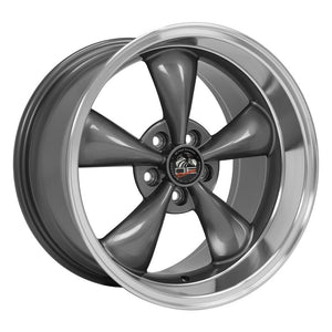 OE Wheels Replica FR01 Anthracite with Machined Lip 18x10.0 +22 5x114.3mm 70.6mm