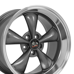 OE Wheels Replica FR01 Anthracite with Machined Lip 18x10.0 +22 5x114.3mm 70.6mm
