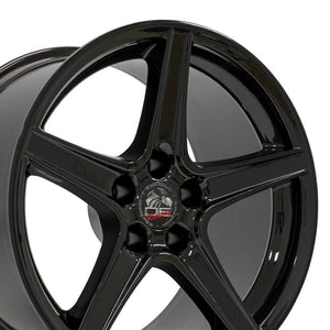 OE Wheels Replica FR06B Gloss Black 18x10.0 +22 5x114.3mm 70.6mm