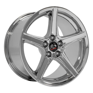 OE Wheels Replica FR06B Chrome 18x10.0 +22 5x114.3mm 70.6mm