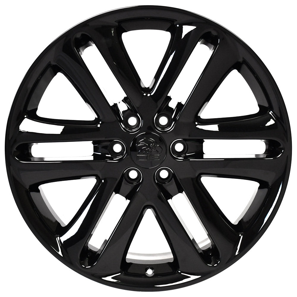 OE Wheels Replica FR76 Gloss Black 22x9.0 +44 6x135mm 87.0mm