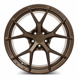 MRR FS6 Gloss Bronze 20x10 +23 5x120mm 67.1mm - Wheelwiz
