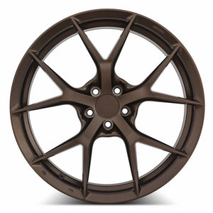 MRR FS6 Gloss Bronze 20x9 +20 5x120mm 72.6mm - Wheelwiz