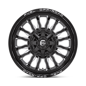 Fuel Offroad D795 ARC Gloss Black Milled 22x12 -44 8x170mm 125.1mm - Wheelwiz