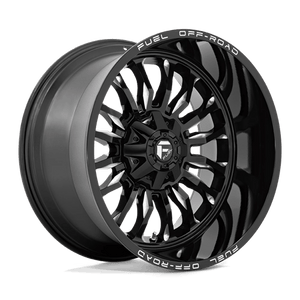 Fuel Offroad D795 ARC Gloss Black Milled 22x12 -44 5x139.7|5x150mm 110.1mm - Wheelwiz