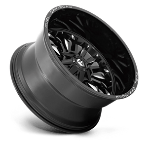 Fuel Offroad D795 ARC Gloss Black Milled 22x12 -44 5x139.7|5x150mm 110.1mm - Wheelwiz