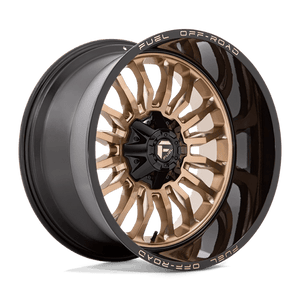 Fuel Offroad D797 ARC Platinum Bronze W/ Black Lip 22x12 -44 5x114.3|5x127mm 78.1mm - Wheelwiz