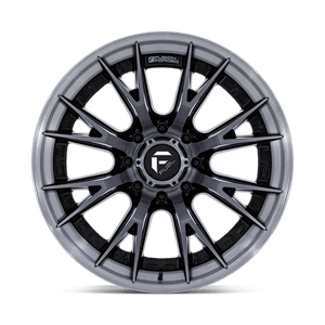 Fuel Offroad FC402 CATALYST Gloss Black Brushed Dark Tint 22x12 -44 8x180mm 124.2mm - Wheelwiz